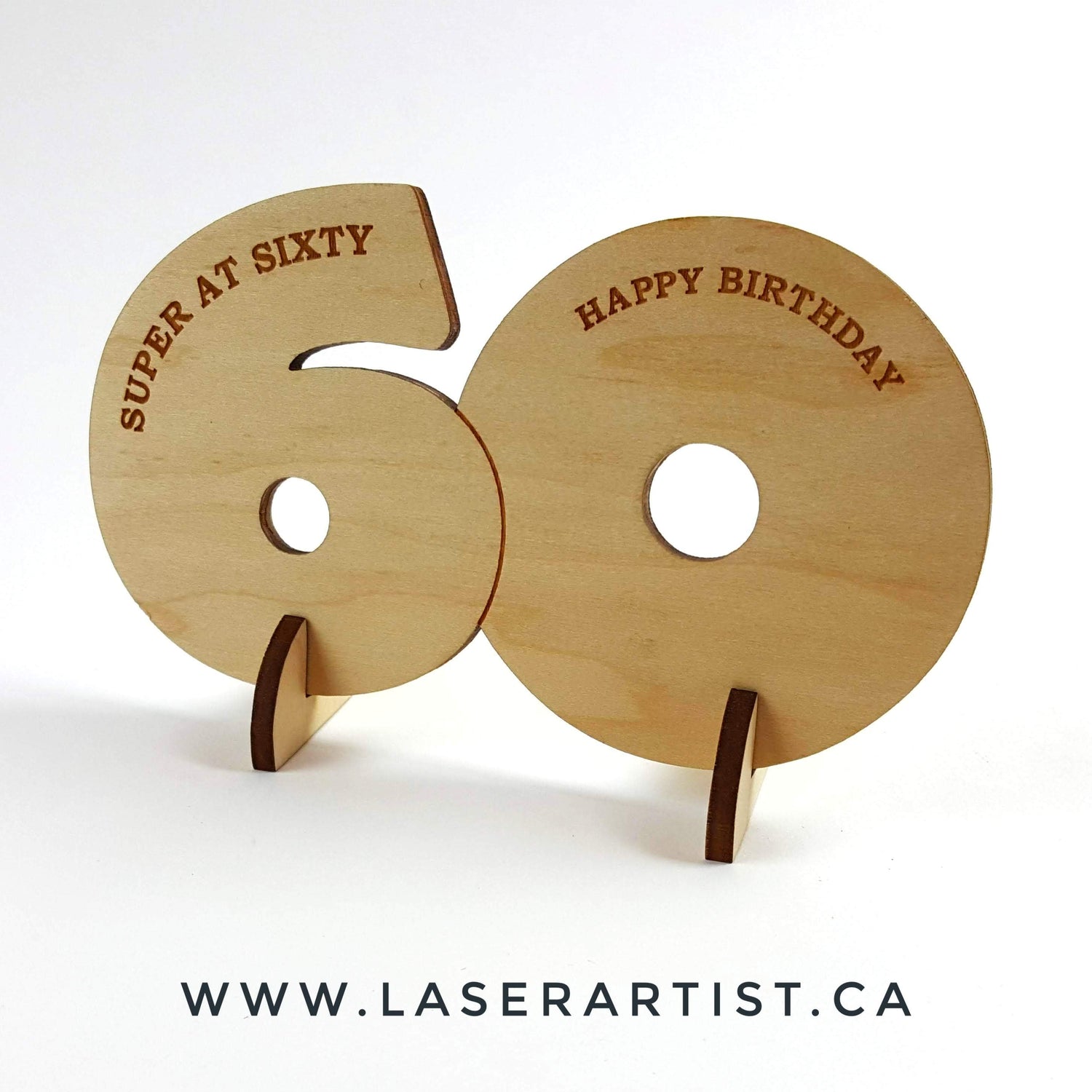 Laser Artist Canada wooden Cards handmade custom